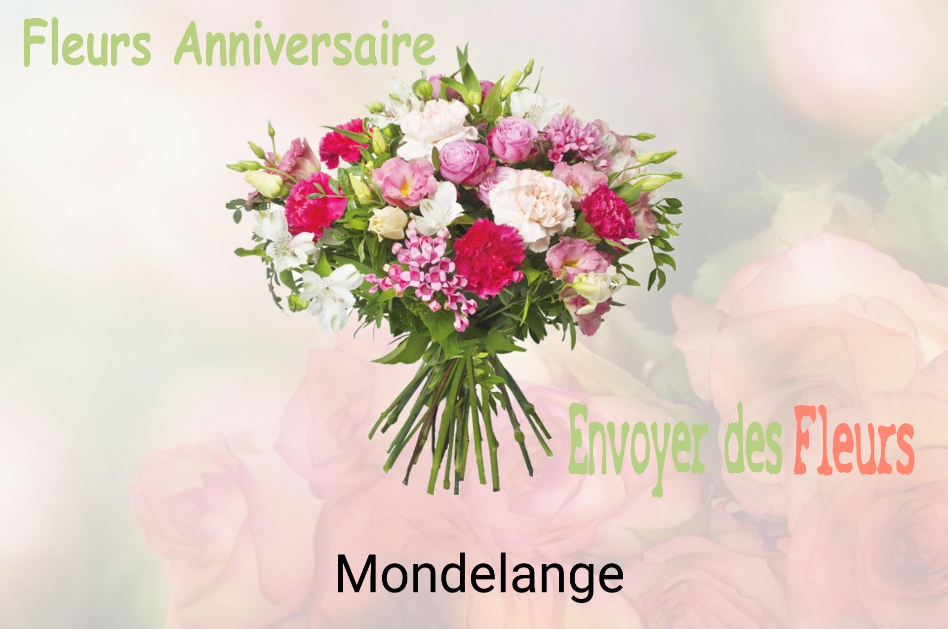 Bouquet de fleurs d’anniversaire livré à Mondelange
