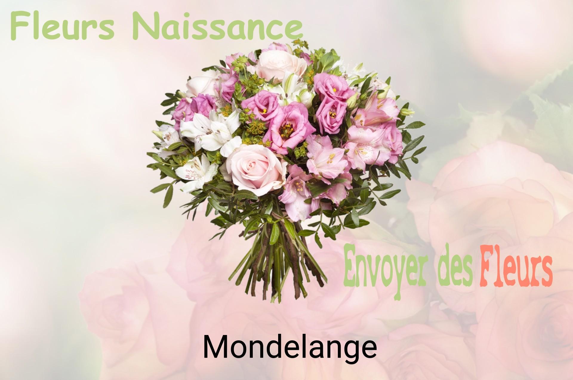 Bouquet de fleurs de naissance livré à Mondelange